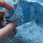 Hill House NWT The Cher Dress in Snowflake Brocade Photo 6