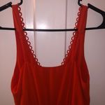 Naked Zebra Orange Dress Photo 3