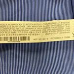 ZARA Off the Shoulder Puffy Ruffle Bubble Sleeve Blue Blouse Photo 8