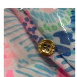 Lilly Pulitzer  Natalie Coverup Top Button Down Roll Tab Sleeve Women Size‎ XS Photo 12