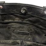 Rebecca Minkoff MAB Carryall Tote Black Leather Large Purse Metal Feet Spacious Photo 8