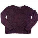 H&M Divided Eyelash Knit Women’s Sweater S Scoop Neck Fuzzy Coquette Y2K Winter Photo 0