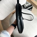 Versace NWOT  Medium Medusa Zip Leather Hobo Shoulder Bag in Black and Silver Photo 6