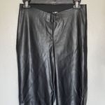 Divided By H&M Pants Size Small Faux Leather High Waist Punkcore Rock Edgy Photo 2