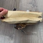 Violet Ray VR NYC Light beige  Braided O-Ring Messenger Crossbody Laser Cut Bag New w/Tags Photo 3