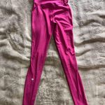 Lululemon  Magenta Full Length Leggings Athletic Pants Women’s Sz 2 EUC Photo 3