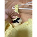Lulus NWT  Exceptional Entrance Yellow Sleeveless Tiered Rosette Midi Dress Sz XL Photo 4