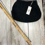 Navy Blue Crochet Knit Clutch Removable Crossbody Chain Strap Boho Chic Metro Black Photo 11