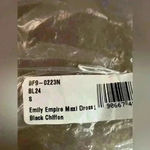 Show Me Your Mumu COPY - $198  Bridesmaid Black Maxi Dress Empire SMALL Maternity Photo 3