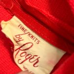 Vintage knit red secretary dress with blazer 1960’s Size undefined Photo 8