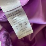 Oh Polly  Strapless Satin Purple Rose Dress Photo 6