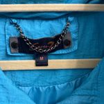 Seven7 Throwback Windbreaker Anorak Blue Convertible Rain Jacket Size Medium Photo 2