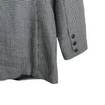 Bill Blass Vintage  Women Tweed‎ Jacket 10 Houndstooth Career Professional Blazer Photo 3