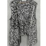 Cato sweater vest 22W chunky knit open front waterfall fringe western boho Photo 0