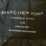 Marc New York  Andrew Marc black puffer coat with hood Photo 6