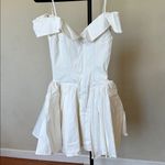 House Of CB  S A-C ‘Elida’ White Twill Off Shoulder Corset Mini Dress NWOT Photo 6