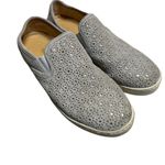 Jack Rogers Jack Rogers Ronnie Laser Cut Silver Slip On Sneaker Size 8 Photo 6