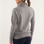 Lululemon Gray Rest Day Long Sleeve Cowl Neck Sweatshirt Top L Photo 5