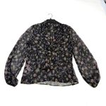 Misa  Los Angeles Lulu Floral Top blouse large Photo 5