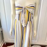 Gypsy and Moondust Striped Linen Jumpsuit Photo 13