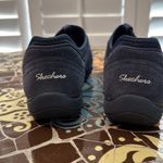 Skechers SKETCHERS NAVY SLIP ON MEMORY FOAM SNEAKER SZ: 7.5 Photo 4