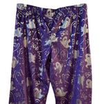 Celebration Women's L Purple Halloween Ghost Print Sweatpants Size L Photo 5