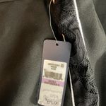 Rachel Rachel Roy Glen Lace Inset Pull On Ankle Black Pants with White Piping Size 6 Photo 9