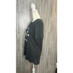 NFL NWT New York Jets Women's Gray Scoop Neck T-Shirt Size Large Short Sleeve‎ Photo 3