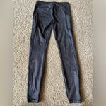 Lululemon  Black Shimmer leggings | Size: 6 Photo 2