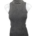 Free People  Intimately Gray Ribbed Knit Sleeveless Sweater Tank Top Size XS/S Photo 0