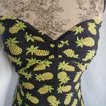 Delia's One Piece Pineapple Bathing suit Yellow Size L Photo 1