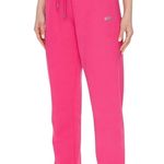 DKNY Sport Metallic Logo Everyday High Rise Jogger in Barbiecore Pink Size XL Photo 1