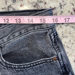 REWASH  Junior Denim Cropped Wide Leg‎ Jeans Vintage Black Size 7/28 Photo 6