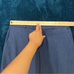 Banana Republic  Factory Logan Navy Pinstripe Slim‎ Boot Cut Pants NWT Size 4 Photo 11