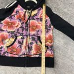 Lucky Brand  Vintage Y2K Floral Cropped Sweatshirt Jacket Photo 4