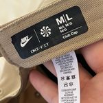 Nike DRI-FIT Structured Metal Logo Ball Club Cap Hat Khaki/Metallic silver color Photo 10