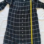 Madewell  Collarless Shirtdress in Windowpane Photo 1