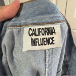 California Influence denim button up skirt size 14 Blue Photo 3