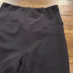 Halara Black Pull On Stretch Flare Pants Size Medium Photo 7