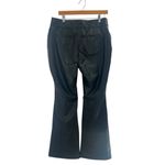 Spanx NWT  Leather Like Flare Pants in Black Size 1X Photo 4