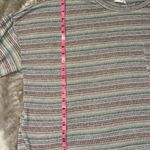 Fantastic Fawn  Women's Short Sleeve Top  Multicolor Stripes EUC Photo 7