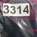 Orvis Fleece Lined Flannel Shirt Jacket Womens Medium Red Black Check Casual Photo 11