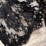 Dolce & Gabbana Dolce a d Gabbsna Black Lace Top Sz S IT38 Photo 3