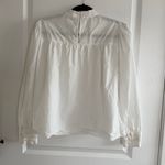 ZARA  White Textured Blouse Photo 2