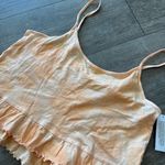 American Eagle  relaxed cami orange tank crop 💐 Photo 10