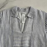 Tommy Bahama St. Lucia Dress sz Large Stripe Cover-up Coastal Boho Chic Outdoor Photo 6
