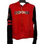 COOGI Vintage Hooded Jacket Y2K Size 1X Red USA Photo 1