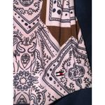 Tommy Hilfiger pink and brown fits like medium blouse airy top work shirt Photo 3