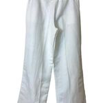 Atelier Women's Wide Leg High Waist High Rise Sailor Pants Trousers White Sz 12 Photo 1