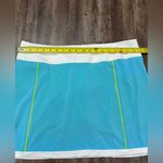 Callaway  Aqua Blue & White Golf Activewear Skort Size 14 Outdoor Sporty Photo 5